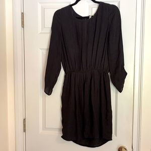 Joie - Black Long-sleeve Minidress - Size M